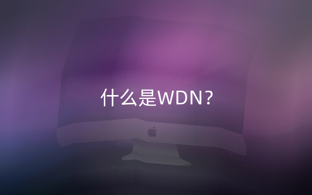 什么是WDN？