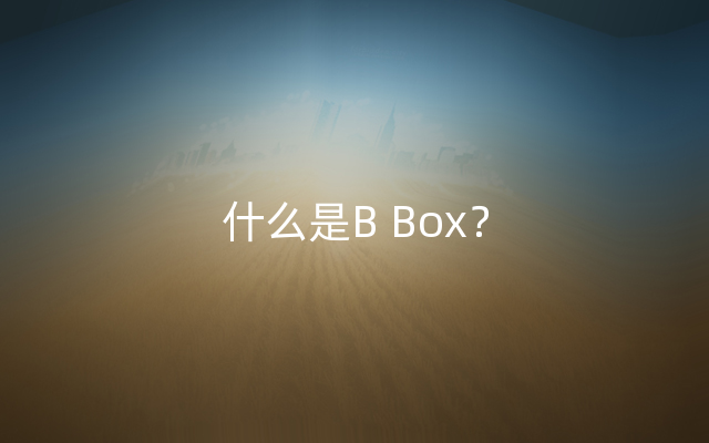 什么是B Box？