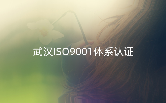 武汉ISO9001体系认证